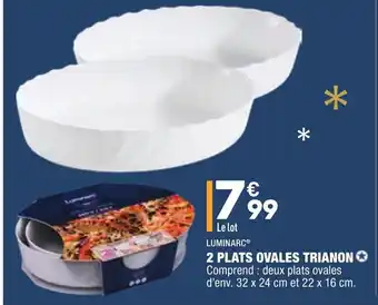 ALDI 2 Plats Ovales Trianon offre