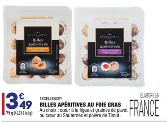 ALDI Billes Apéritives Au Foie Gras offre