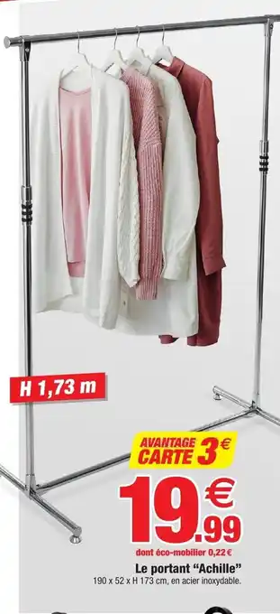 Bazarland Le Portant Achille offre