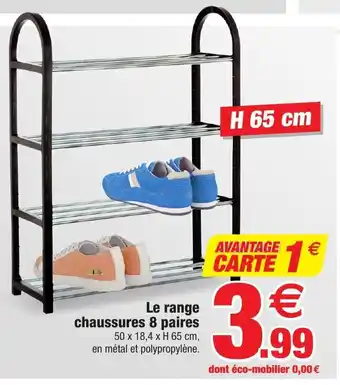 Le Range Chaussures 8 Paires