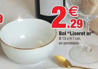 Bol Liseret Or