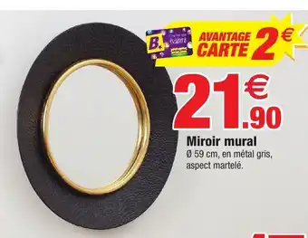 Bazarland Miroir Mural offre