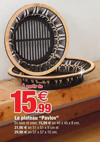 Bazarland Le Plateau Pavlov offre