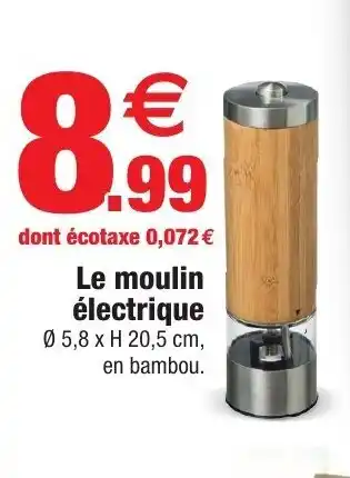 Bazarland Le Moulin Électrique offre