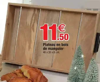 Bazarland Plateau En Bois offre