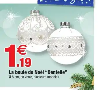 La Boule de Noël Dentelle
