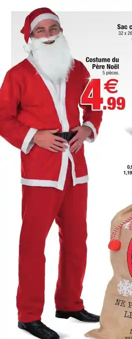 Bazarland Costume Du Père Noël offre
