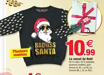 Bazarland Le Sweat de Noël offre