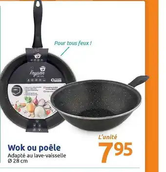 Action Wok Ou Poêle offre