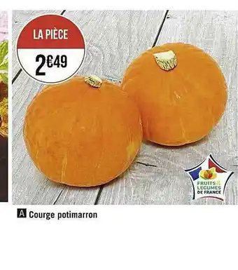 Courge Potimarron