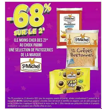 Pâtisseries De La Marque St Michel