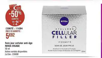 Soin Jour Cellular Anti-âge Nivea Visage