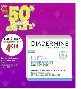 Soin De Jour Hydratant Diadermine Lift+