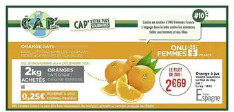 Casino Supermarchés Orange à Jus Salustiana offre