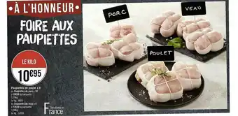 Paupiettes De Poulet X 8 Ou Paupiettes De Porc X10