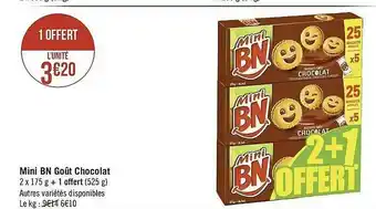 Mini Bn Goût Chocolat