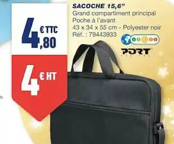 Bureau Vallée Sacoche 15,6 offre