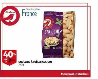 Gnocchis à Poêler Auchan