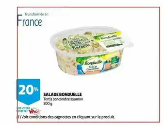 Auchan Salade Bonduelle offre
