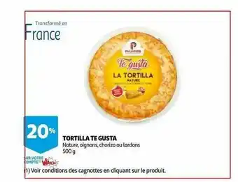 Auchan Tortilla Te Gusta offre