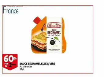 Auchan Sauce Bechamel Elle & Vire offre