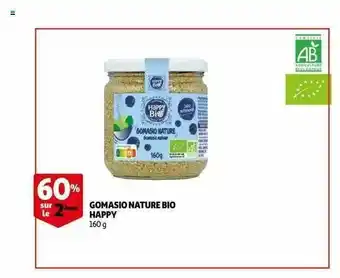 Auchan Gomasio Nature Bio Happy offre