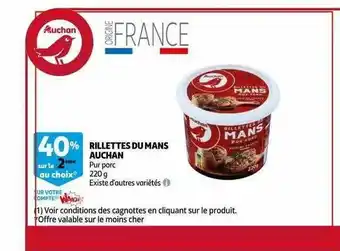 Auchan Rillettes Du Mans Auchan offre