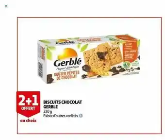 Biscuits Chocolat Gerblé
