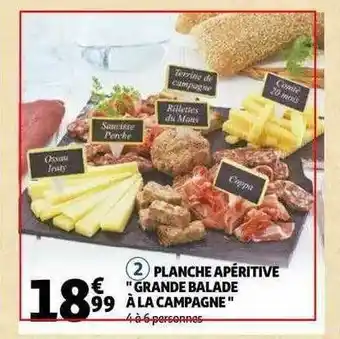 Auchan Planche Apéritive offre
