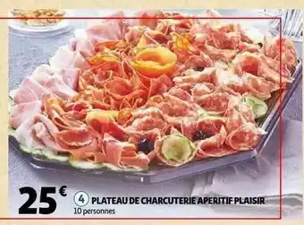 Auchan Plateau De Charcuterie Apéritif Plaisir offre