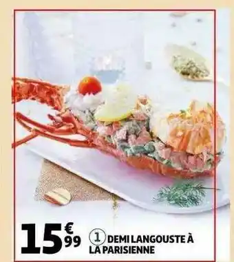 Auchan Demi Langouste à La Parisienne offre
