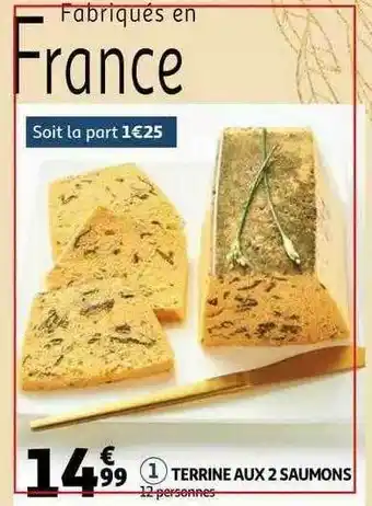 Terrine Aux 2 Saumons