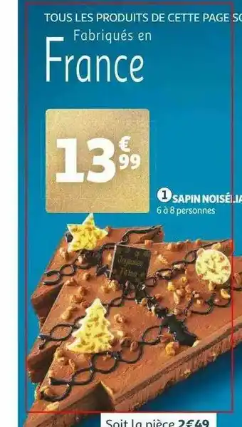 Auchan Sapin Noisélia offre