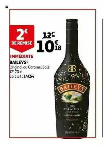 Auchan Baileys offre