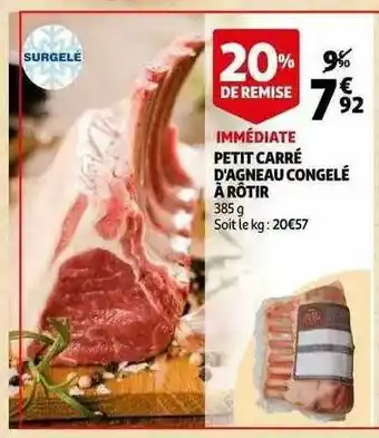 Petit Carré D'agneau Congelé à RÎtir