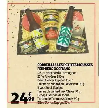 Corbeilles Les Petites Mousses Fermiers Occitans
