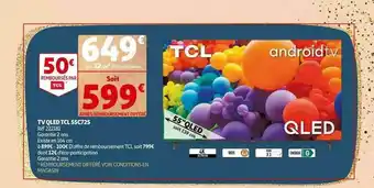 Tv Qled Tcl 55c725