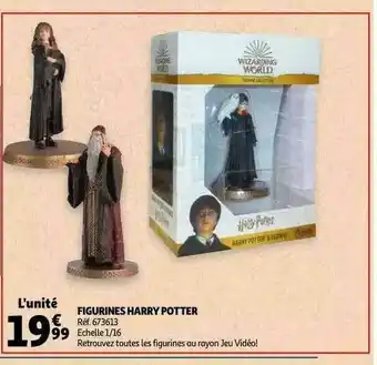 Auchan Figurines Harry Potter offre