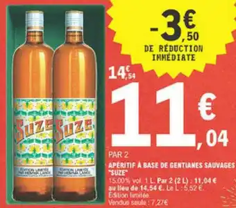 E.Leclerc Apéritif à Base De Gentianes Sauvages offre