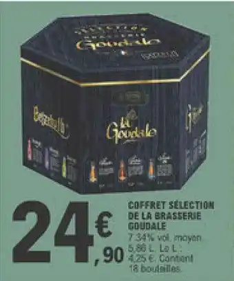 E.Leclerc Coffret Sélection De La Brasserie Goudale offre