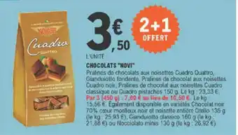 E.Leclerc Chocolats offre