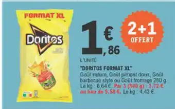 E.Leclerc Offre &quot;doritos Format Xl&quot; chez E Leclerc offre