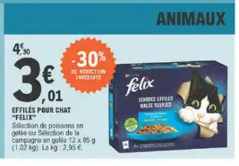 E.Leclerc Effilés Pour Chat offre