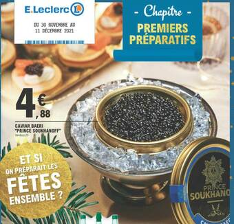 E.Leclerc Caviar Baeri offre