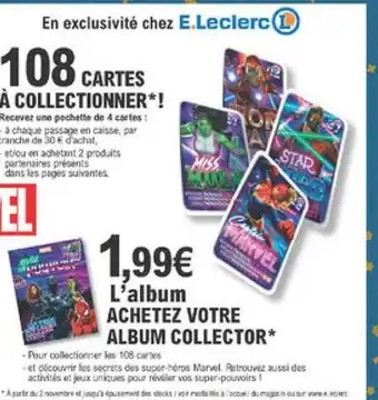 E.Leclerc Album Collector offre