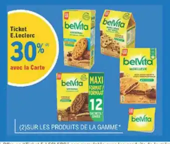 E.Leclerc La Gamme Belvita Lu offre