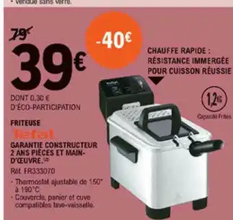 E.Leclerc Friteuse Tefal offre