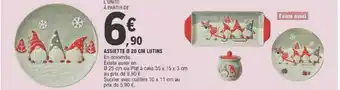 E.Leclerc Assiette ø 20 Cm Lutins offre