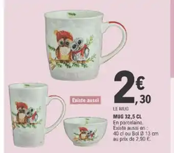 E.Leclerc Mug 32,5 Cl offre