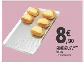 E.Leclerc Plaque De Cuisson Perforée 40x 30 Cm offre